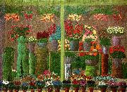 andre bauchant i blommornas land oil on canvas